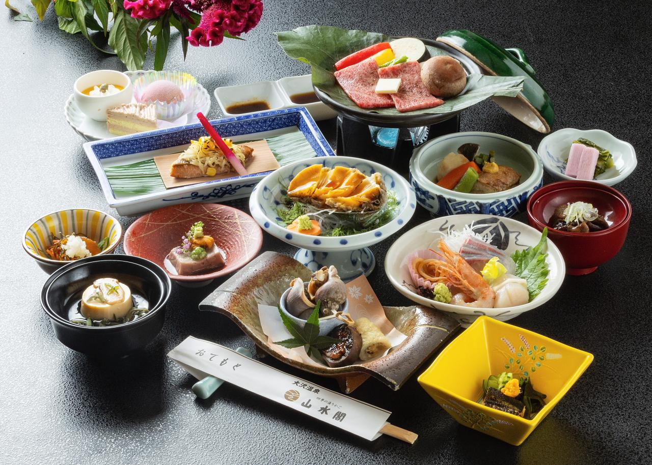 山水閣月替わりのお料理イメージ