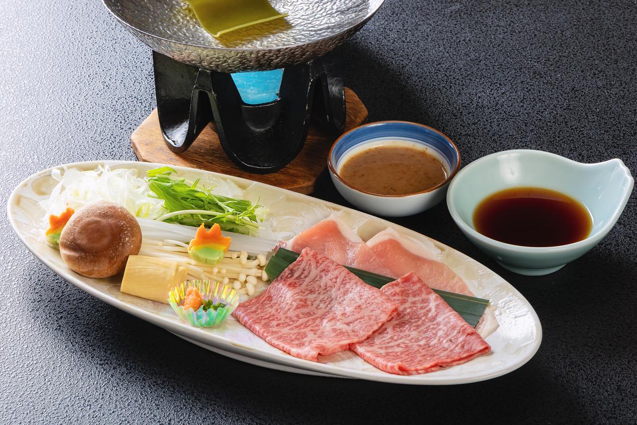 山水閣10月のお料理一例