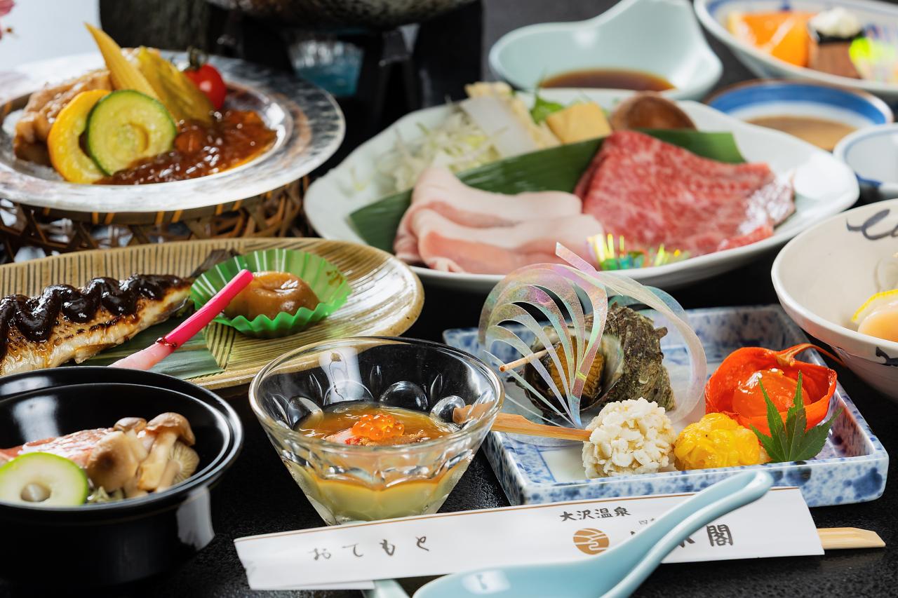 山水閣月替わりのお料理イメージ