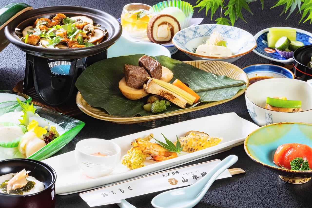 山水閣月替わりのお料理イメージ
