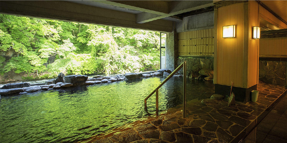 半露天風呂 豊沢の湯
